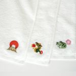 日本製今治産フェイスタオル　干支刺繍