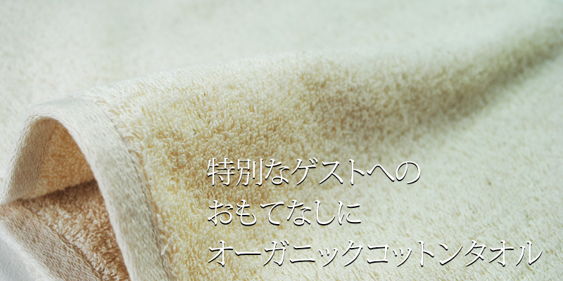 今治産 インド綿 オーガニックコットンタオル