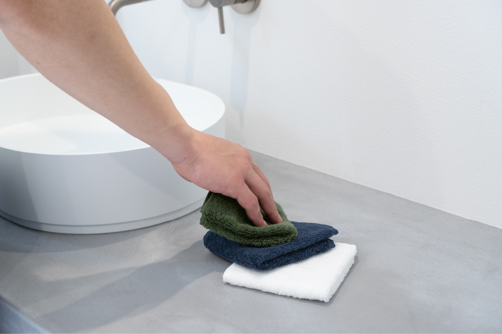 今治タオル 今治 認定 ハンカチ タオルハンカチ 吸水 速乾 メンズ カラー グリーン ネイビー ホワイト