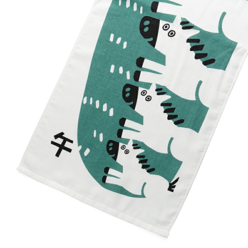 2026年 干支タオル 日本製 泉州産 ガーゼ フェイスタオル お年賀タオル 粗品タオル 