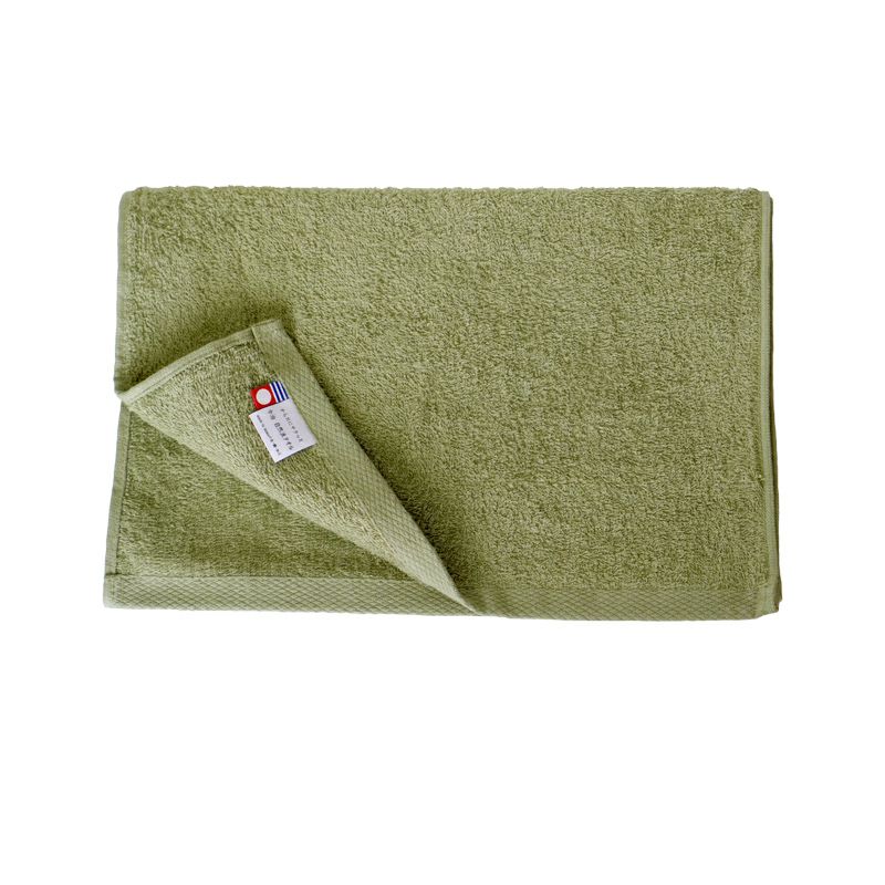 今治タオル 自然派タオル フェイスタオル カーキ