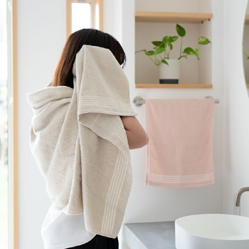 泉州タオル Silky touchシルキータッチ バスタオル お名前刺繍名入れ