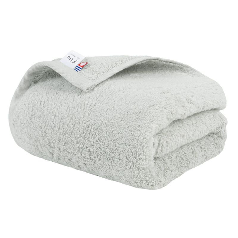 今治 バスタオル 1枚 FUu ふう 今治タオル 厚手 ふわふわ 高級 単品 ライトグレー
