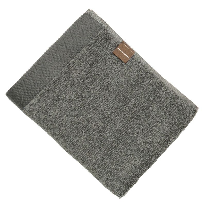 泉州 フェイスタオル 1枚 ロイヤル ROYAL 泉州タオル 上質 高級 厚手 チャコール