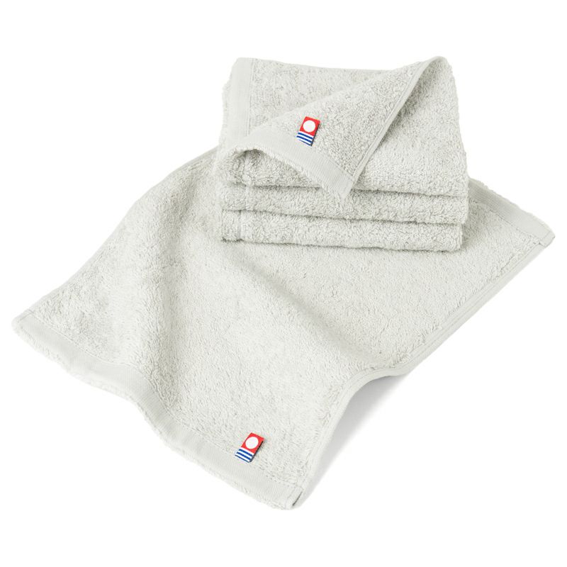 1.35ハンカチ　ライトグレー　カラバリ