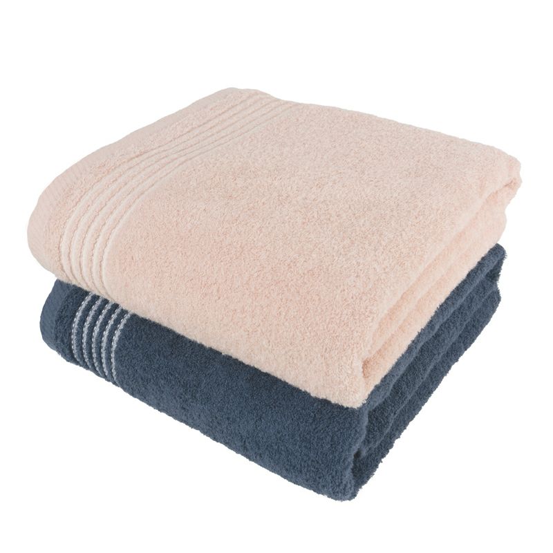 泉州タオル バスタオル 2枚セット まとめ買い 薄手 高級 さらさら ふっくら ふわふわ 泉州 タオル 丈夫 デイリーユース チャコール ネイビー アッシュピンク ベージュ