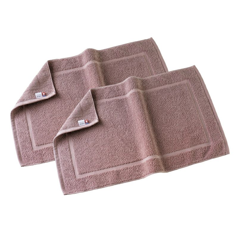 バスマット アッシュパープル 2枚