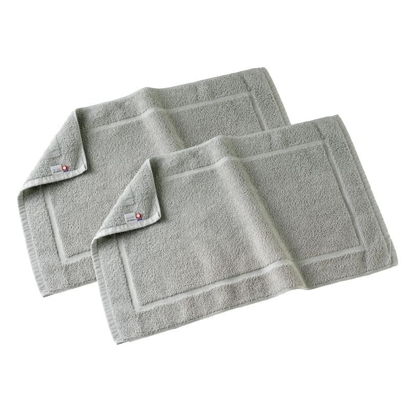 バスマット グレー 2枚