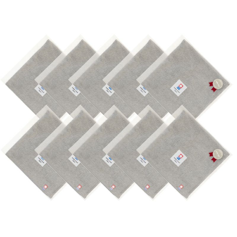 今治タオル グレー ハンカチ 個包装