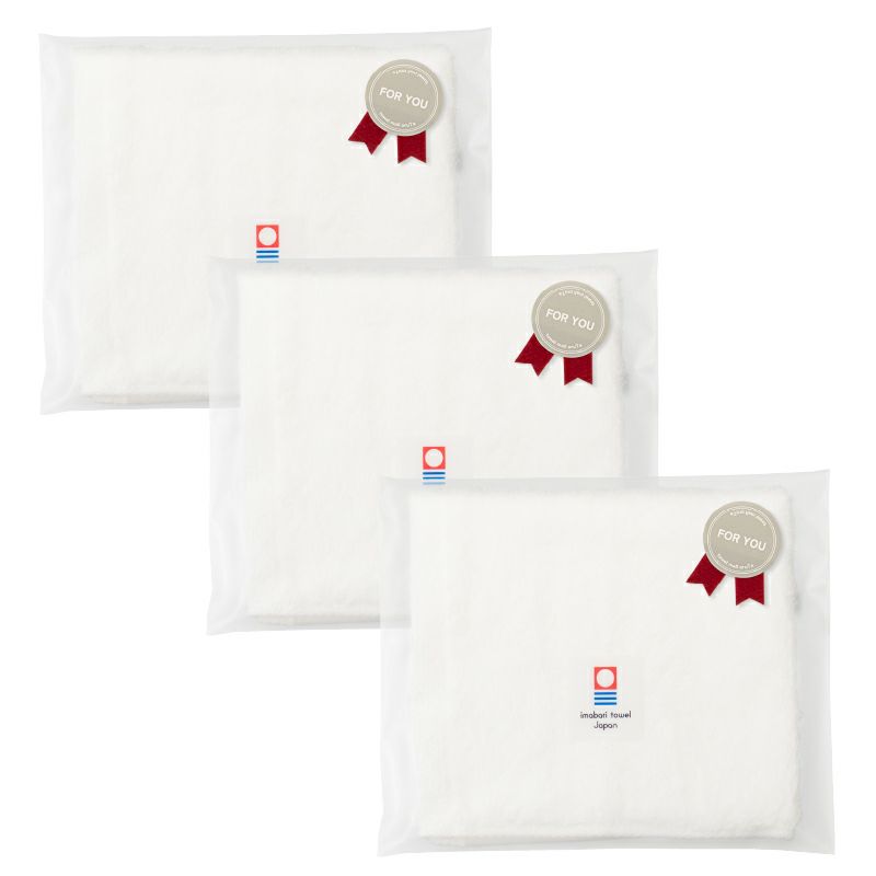 ホテルエアー ハンドタオル 個包装 ホワイト