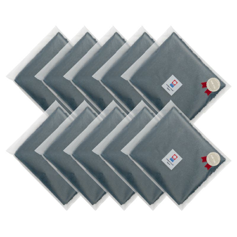 ホテルエアー ハンドタオル 個包装 ネイビー