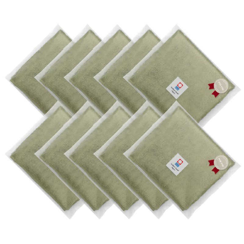 ホテルエアー ハンドタオル 個包装 カーキ