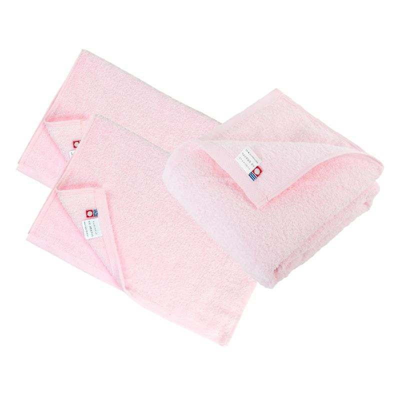 自然派 フェイスタオル2枚 バスタオル1枚 ギフトボックス