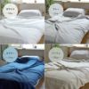 今治タオル タオルケット シングル 140×190 軽量 綿100% 薄手 洗える 洗濯対応 オールシーズン 男女兼用 ホワイト グレー ネイビー ベージュ