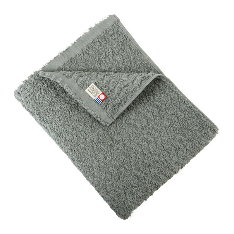 今治タオル ミニバスタオル 40㎝ 100㎝ nagisatowel  綿100％ 軽量 デイリーユース 今治産 甘撚り製法 蛍光染料不使用 ニュアンスカラー チャコール ベージュ ライトブルー パープル