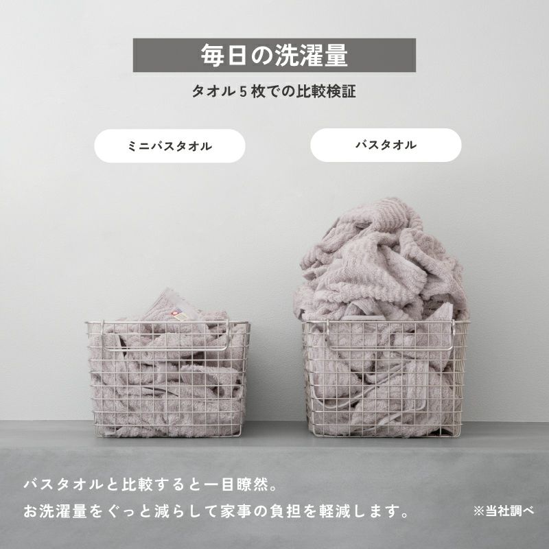 今治タオル ミニバスタオル 40㎝ 100㎝ nagisatowel  綿100％ 軽量 デイリーユース 今治産 甘撚り製法 蛍光染料不使用 ニュアンスカラー チャコール ベージュ ライトブルー パープル