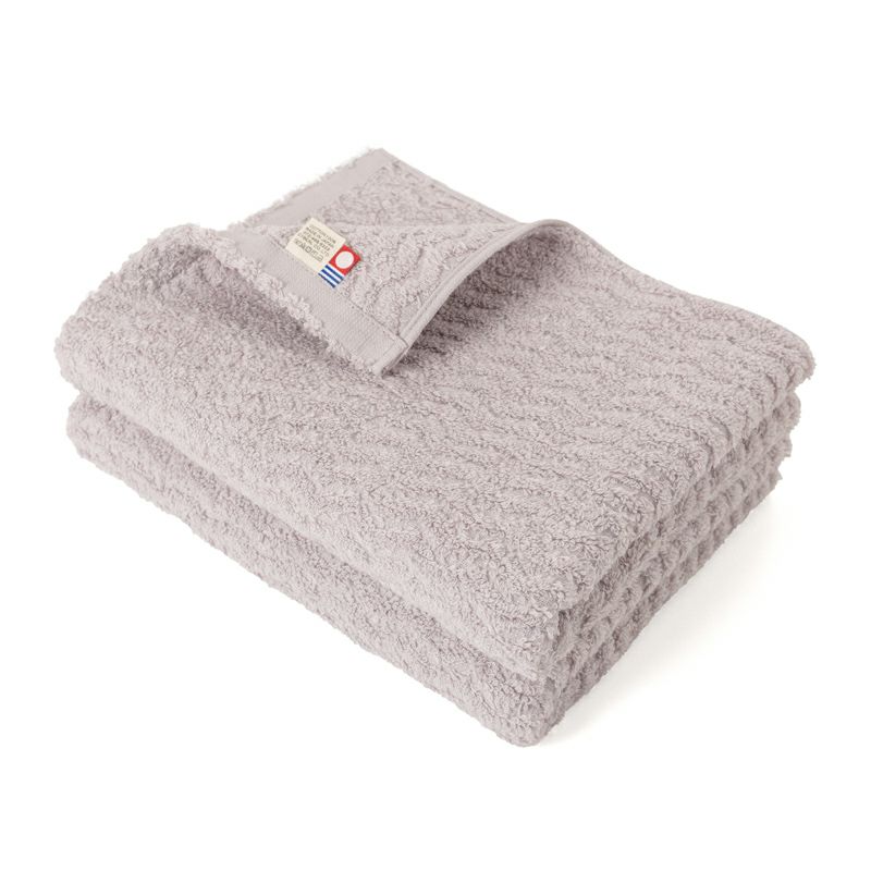 今治タオル ミニバスタオル 40㎝ 100㎝ nagisatowel  綿100％ 軽量 デイリーユース 今治産 甘撚り製法 蛍光染料不使用 ニュアンスカラー チャコール ベージュ ライトブルー パープル