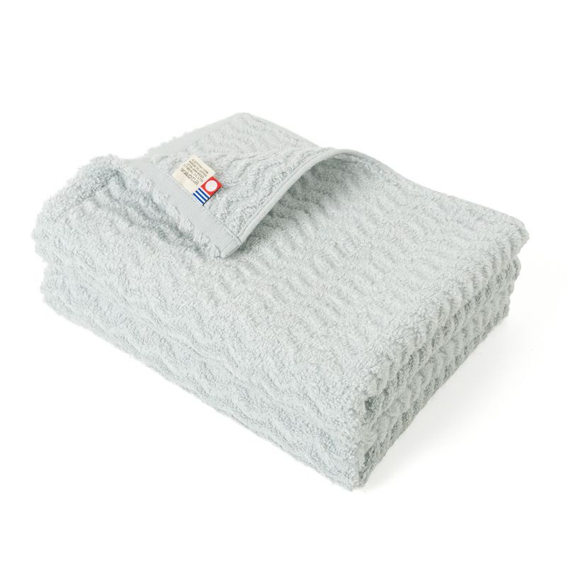 今治タオル ミニバスタオル 40㎝ 100㎝ nagisatowel  綿100％ 軽量 デイリーユース 今治産 甘撚り製法 蛍光染料不使用 ニュアンスカラー チャコール ベージュ ライトブルー パープル