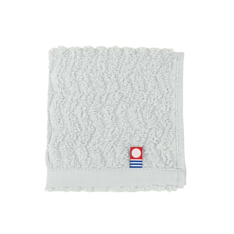 今治タオル タオルハンカチ 22㎝ 正方形 nagisatowel  綿100％ 軽量 デイリーユース 今治産 甘撚り製法 蛍光染料不使用 ニュアンスカラー チャコール ベージュ ライトブルー パープル