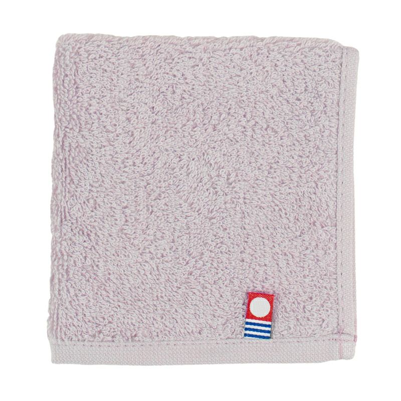 今治タオル タオルハンカチ 22㎝ 正方形 nagisatowel  綿100％ 軽量 デイリーユース 今治産 甘撚り製法 蛍光染料不使用 ニュアンスカラー チャコール ベージュ ライトブルー パープル