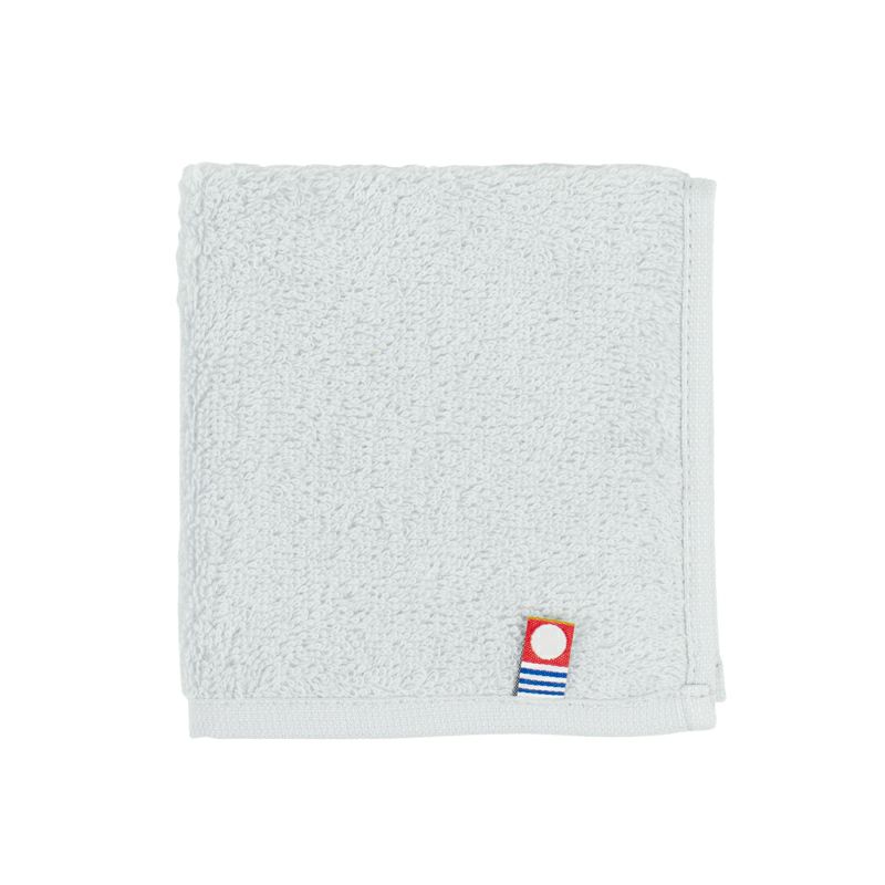 今治タオル タオルハンカチ 22㎝ 正方形 nagisatowel  綿100％ 軽量 デイリーユース 今治産 甘撚り製法 蛍光染料不使用 ニュアンスカラー チャコール ベージュ ライトブルー パープル