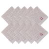 今治タオル タオルハンカチ 22㎝ 正方形 nagisatowel  綿100％ 軽量 デイリーユース 今治産 甘撚り製法 蛍光染料不使用 ニュアンスカラー チャコール ベージュ ライトブルー パープル