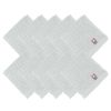 今治タオル タオルハンカチ 22㎝ 正方形 nagisatowel  綿100％ 軽量 デイリーユース 今治産 甘撚り製法 蛍光染料不使用 ニュアンスカラー チャコール ベージュ ライトブルー パープル