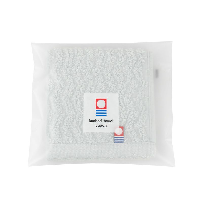 今治タオル タオルハンカチ ギフト お配り 22㎝×22㎝ 日本製 ハンカチ 小さめ 使いやすい おすすめ 速乾 吸水 かわいい ふわふわ 波模様 綿100％ 軽量 ジャガード デイリーユース 蛍光染料不使用 ニュアンスカラー チャコール ベージュ ライトブルー パープル