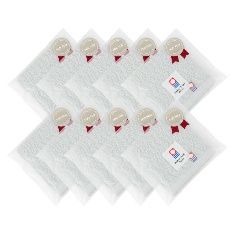 今治タオル タオルハンカチ ギフト お配り 22㎝×22㎝ 日本製 ハンカチ 小さめ 使いやすい おすすめ 速乾 吸水 かわいい ふわふわ 波模様 綿100％ 軽量 ジャガード デイリーユース 蛍光染料不使用 ニュアンスカラー チャコール ベージュ ライトブルー パープル