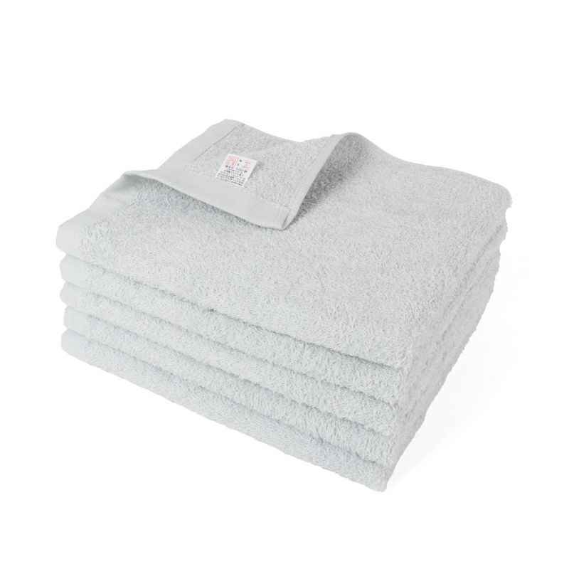 泉州タオル 薄手 フェイスタオル デイリーユース 日常使い ふわふわ 使いやすい 水回り タオル さわやか ブルー系 ブルー グリーン グレー