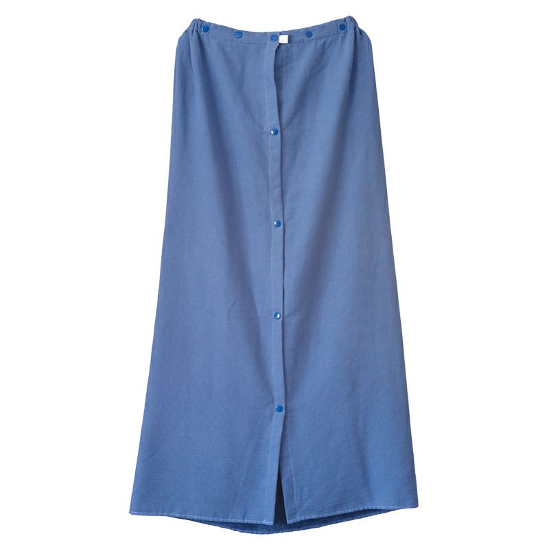 ラップタオル ロングサイズ 100㎝ チャコールブラック