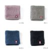 今治タオル タオルハンカチ 名入れ刺繍 今治認定 スポーツ パープル グレー　ネイビー ブラック