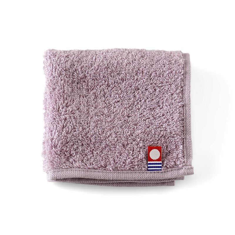 今治タオル タオルハンカチ 名入れ刺繍 今治認定 スポーツ パープル