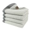 泉州 フェイスタオル 4枚 ロイヤル ROYAL 泉州タオル 上質 高級 厚手 グレー