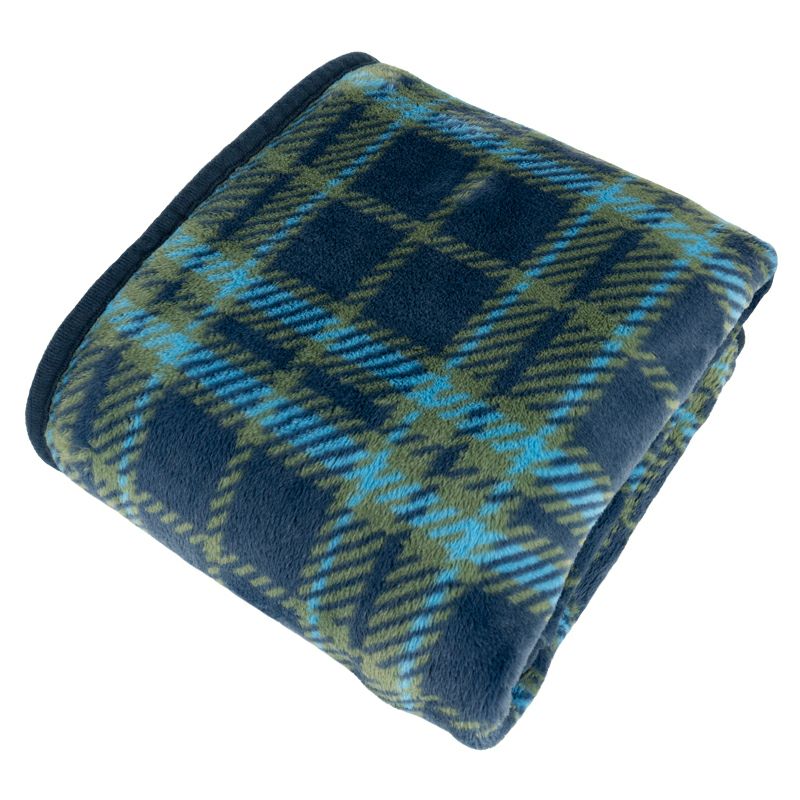 ひざ掛け ブランケット プレゼント 贈り物無地 チェック あたたか ふわふわ 温かい 車 敬老 アウトドア チェックネイビー