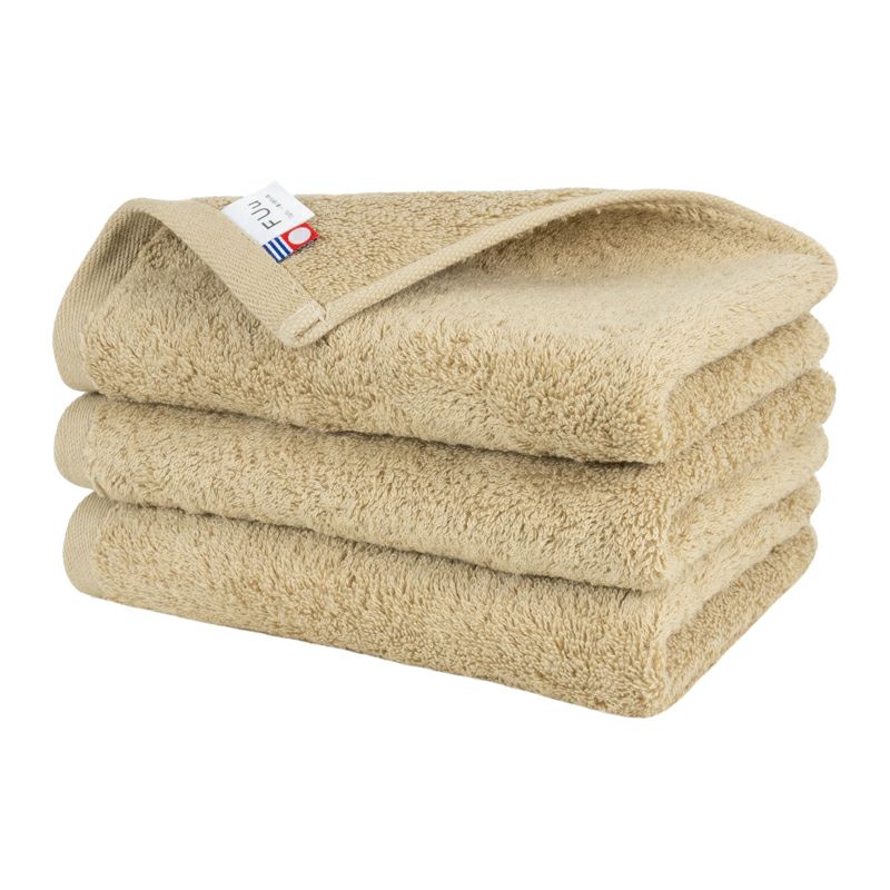 今治 フェイスタオル 3枚 FUu ふう 今治タオル 厚手 ふわふわ 高級 まとめ買い ベージュ