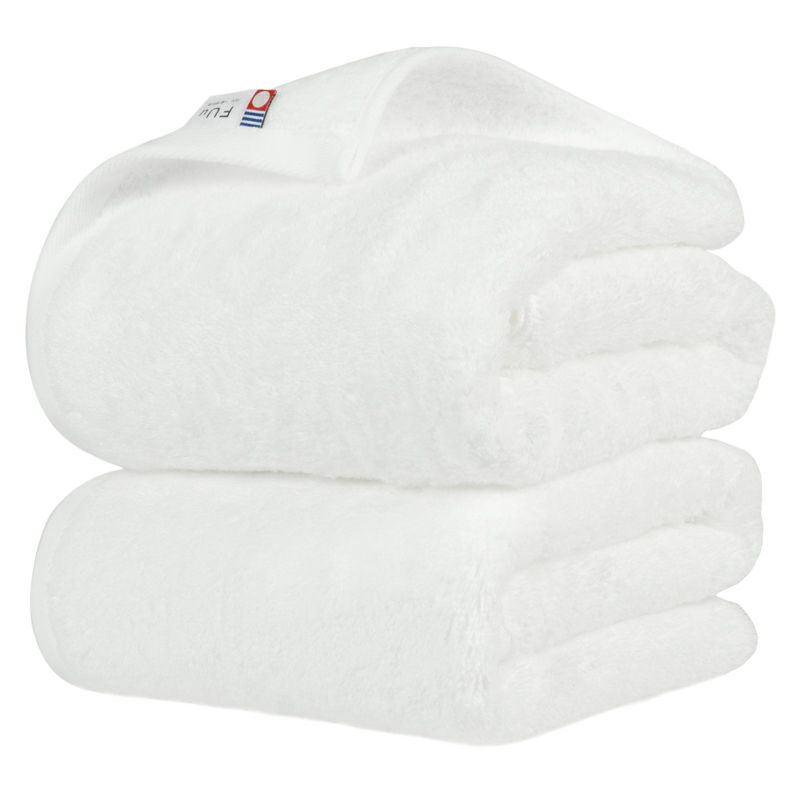 今治 バスタオル 2枚 FUu ふう 今治タオル 厚手 ふわふわ 高級 まとめ買い ホワイト