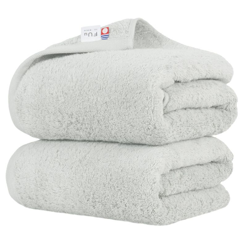 今治 バスタオル 2枚 FUu ふう 今治タオル 厚手 ふわふわ 高級 まとめ買い ライトグレー