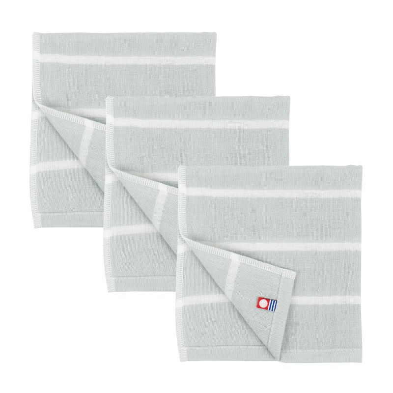 今治タオル mottoco gauze ハンドタオル 3枚セット まとめ買い 薄手 ガーゼタオル 携帯タオル 温泉タオル サウナタオル 沐浴 赤ちゃん ブルー