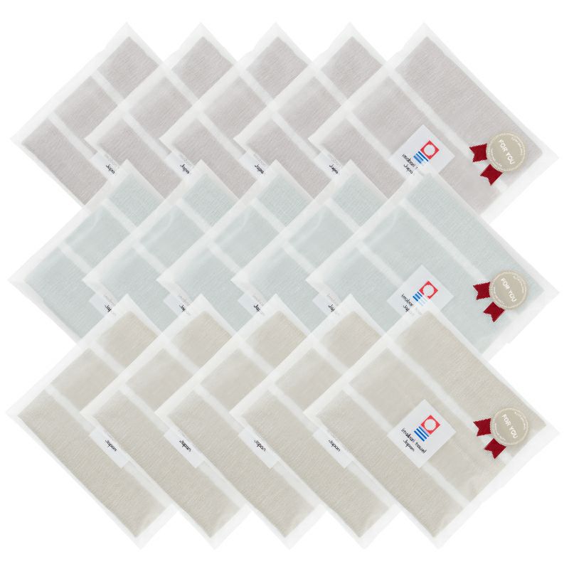 今治タオル mottoco gauze ハンドタオル 15枚セット 個包装 プチギフト ギフト まとめ買い 薄手 ガーゼタオル 携帯タオル 温泉タオル サウナタオル 沐浴 赤ちゃん アソート