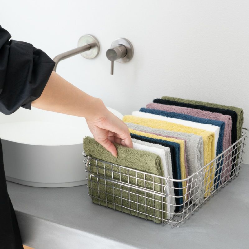 今治タオル フェイスタオル 軽量 ボリューム 今治産 ホテルエアー ホテル仕様 単品 1枚 中厚 今治認定 ネイビー イエロー ホワイト グレー カーキ ブラック アッシュパープル