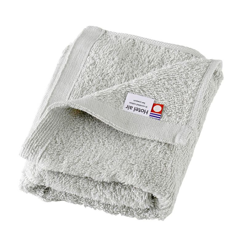 今治タオル フェイスタオル 軽量 ボリューム 今治産 ホテルエアー ホテル仕様 単品 1枚 中厚 今治認定 ネイビー イエロー ホワイト グレー カーキ ブラック アッシュパープル