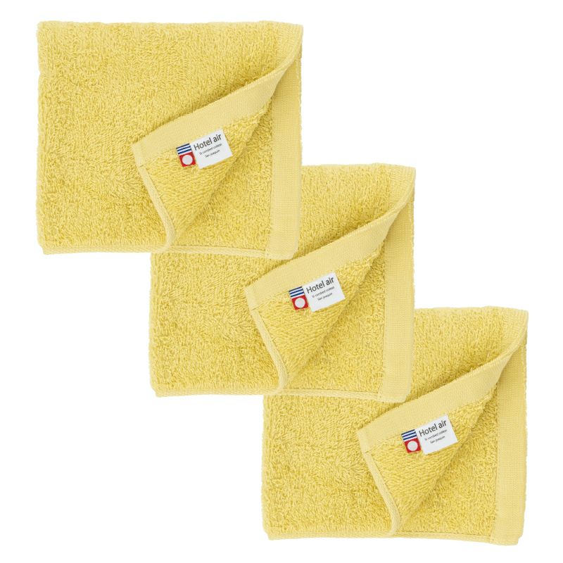 今治タオル ハンドタオル 軽量 ボリューム 今治産 ホテルエアー ホテル仕様 3枚 まとめ買い 中厚 今治認定 ネイビー イエロー ホワイト グレー カーキ ブラック アッシュパープル